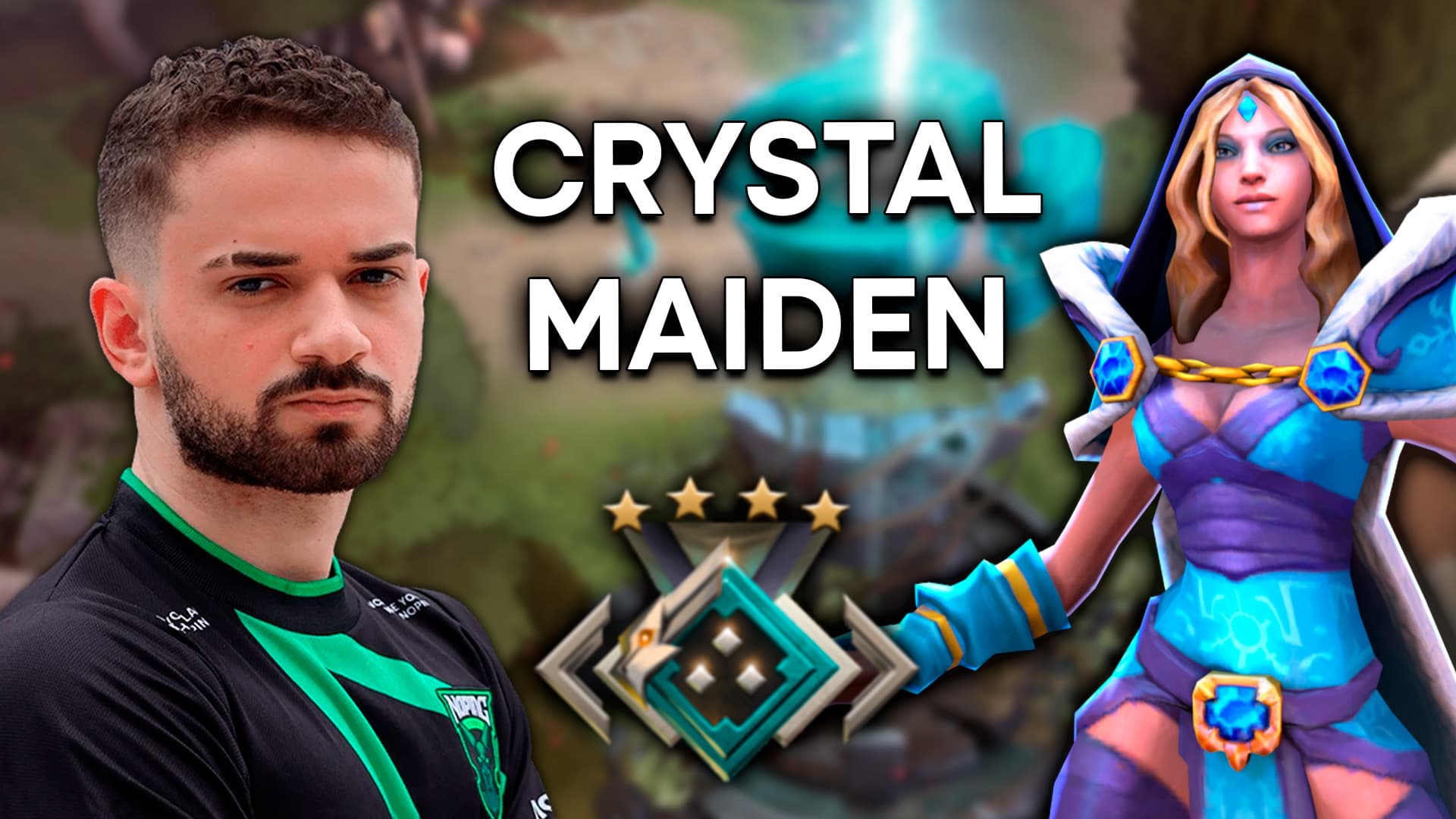 Análise de Replays - Crystal Maiden - CRUSADER 4