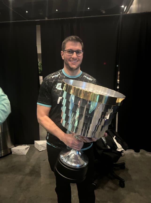 Filipe Astini, three-time champion Dota 2 coach