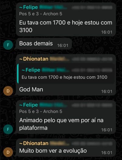 Depoimento de aluno da DOTAFLIX