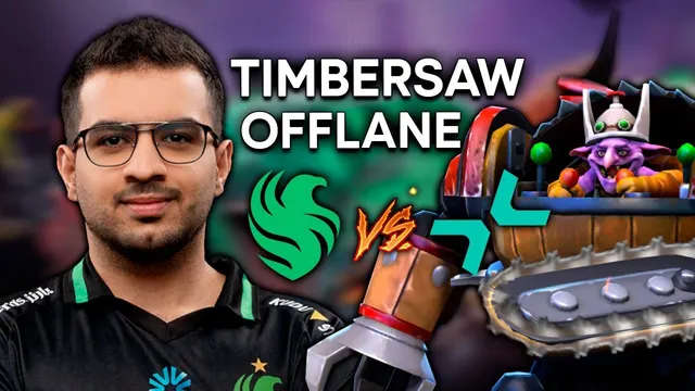 Ammar - Timbersaw - Team Falcons vs Parivision