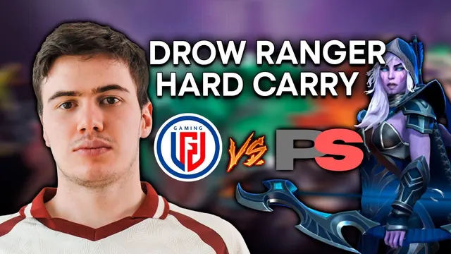 Yuma - Drow Ranger - LGD vs Pipsqueak+4