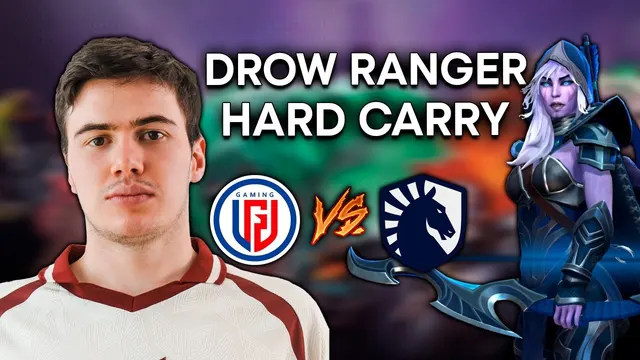 Yuma - Drow Ranger - LGD vs Team Liquid