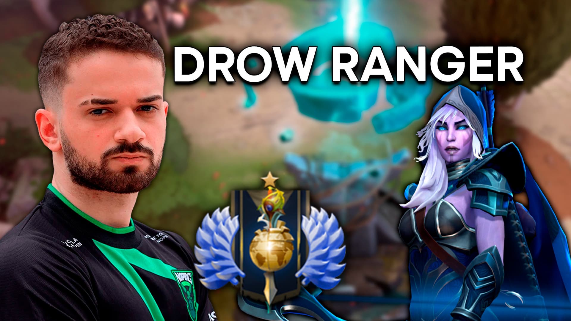 Análise de Replays - Drow Ranger - DIVINE 1