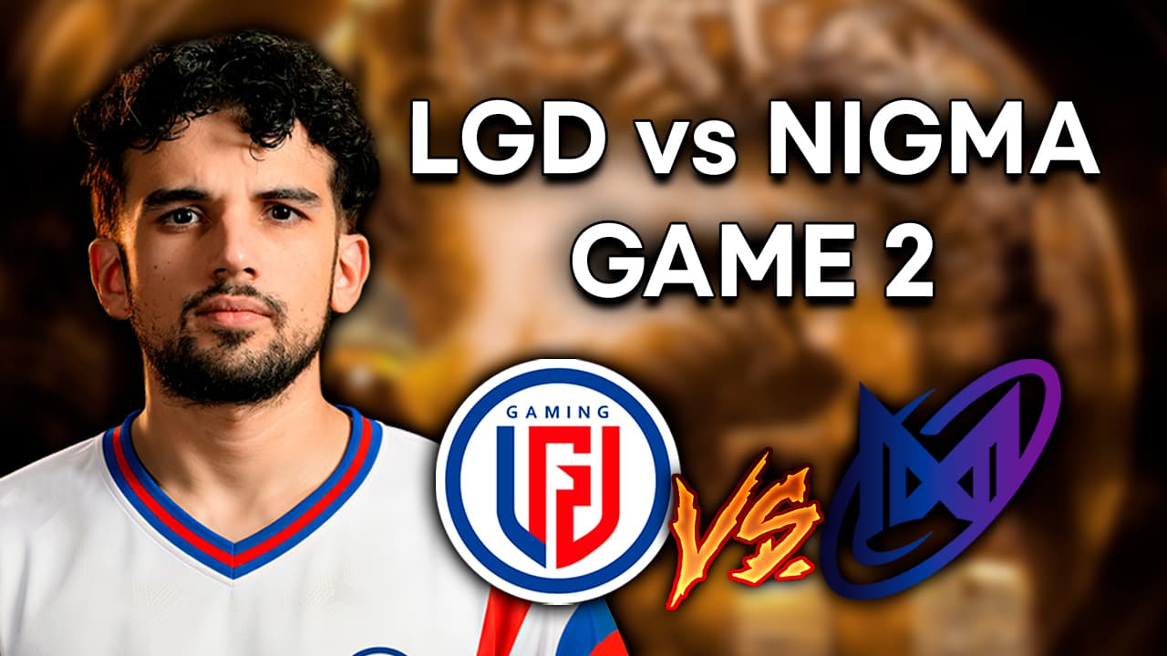 ANÁLISE LGD vs NIGMA GALAXY - GAME 2 - THE INTERNATIONAL 15