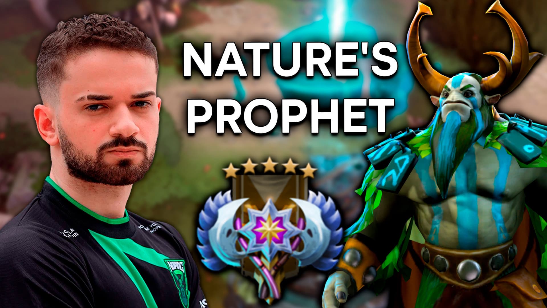Análise de Replays - Nature's Prophet - ANCIENT 5