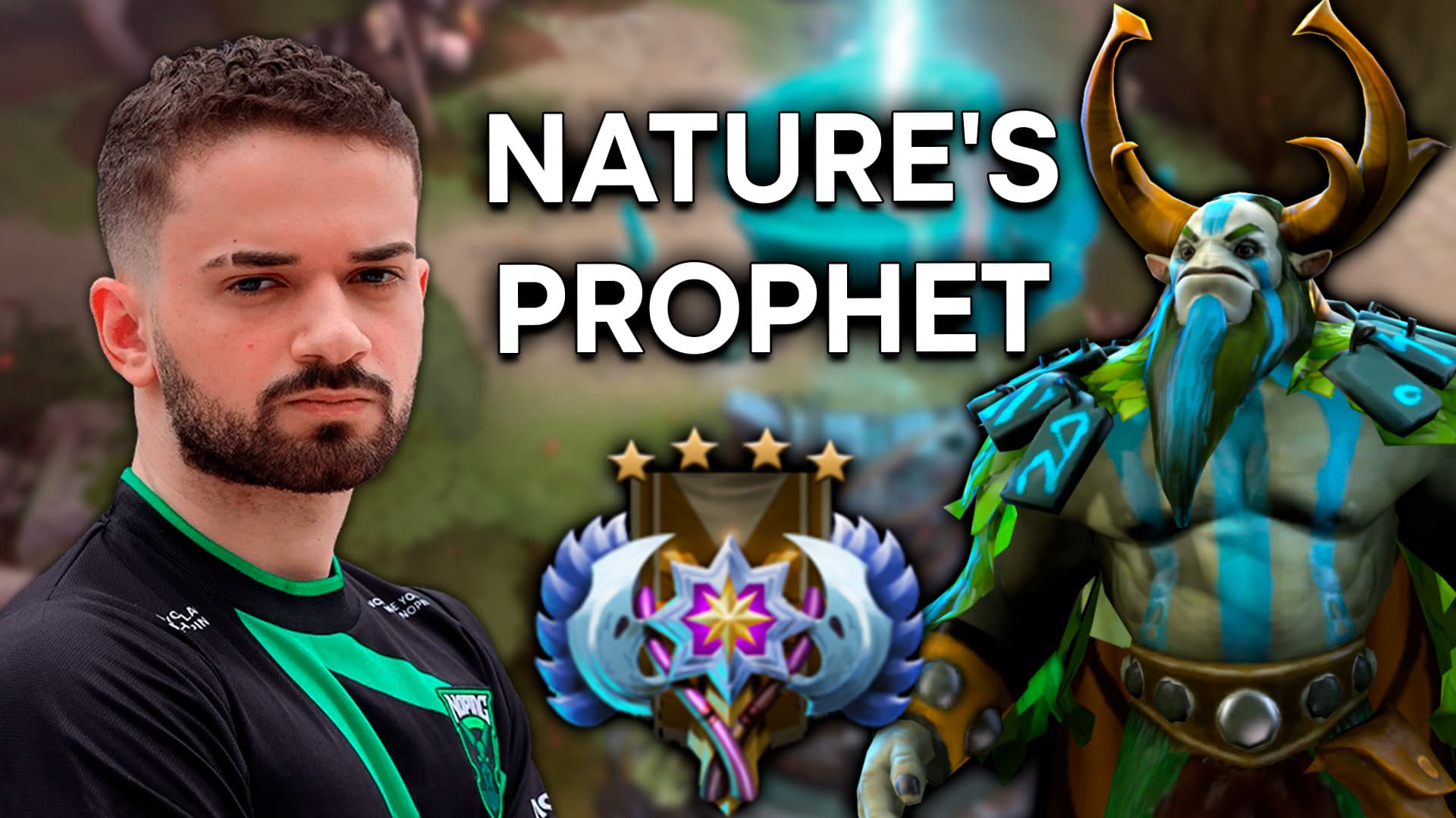 Análise de Replays - Nature's Prophet - ANCIENT 4