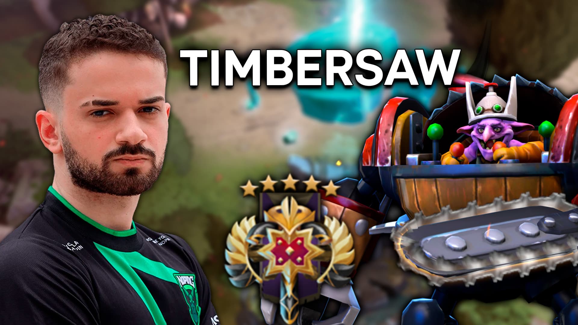 Análise de Replays - Timbersaw - LEGEND 5