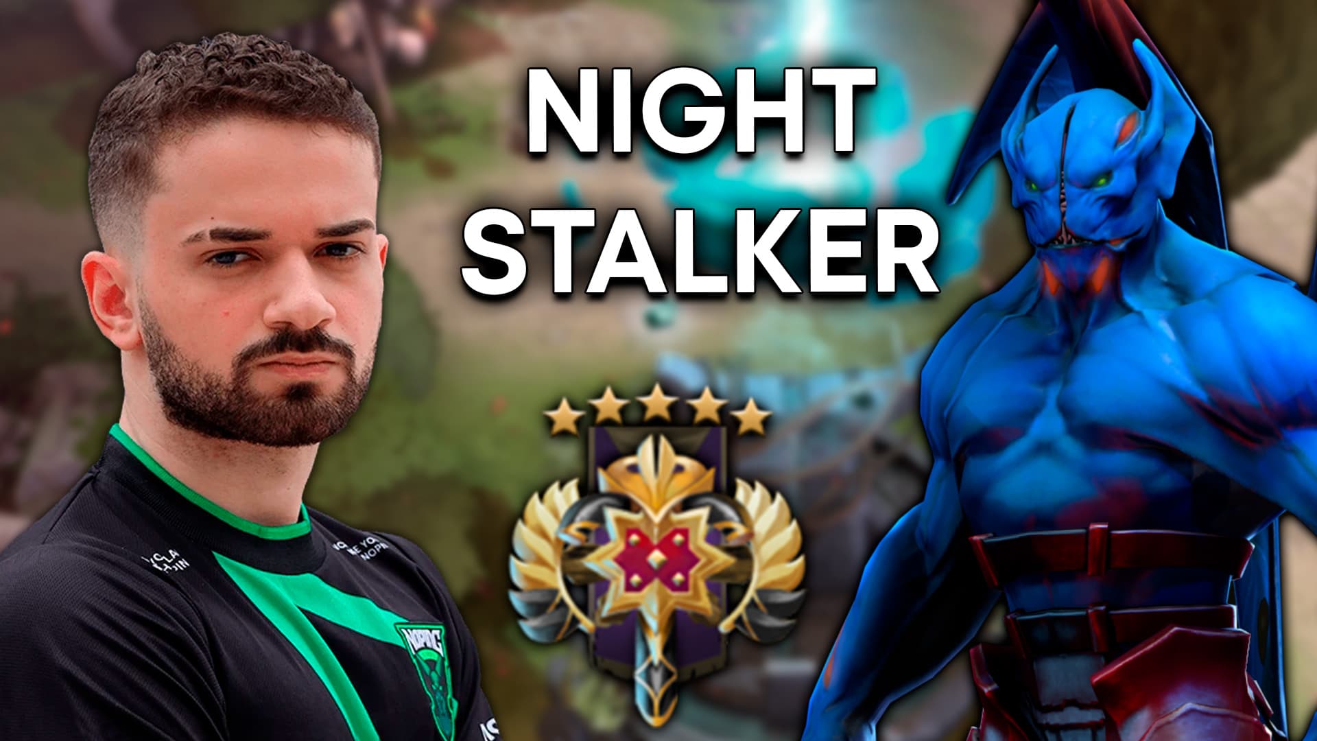 Análise de Replays - Night Stalker - LEGEND 5