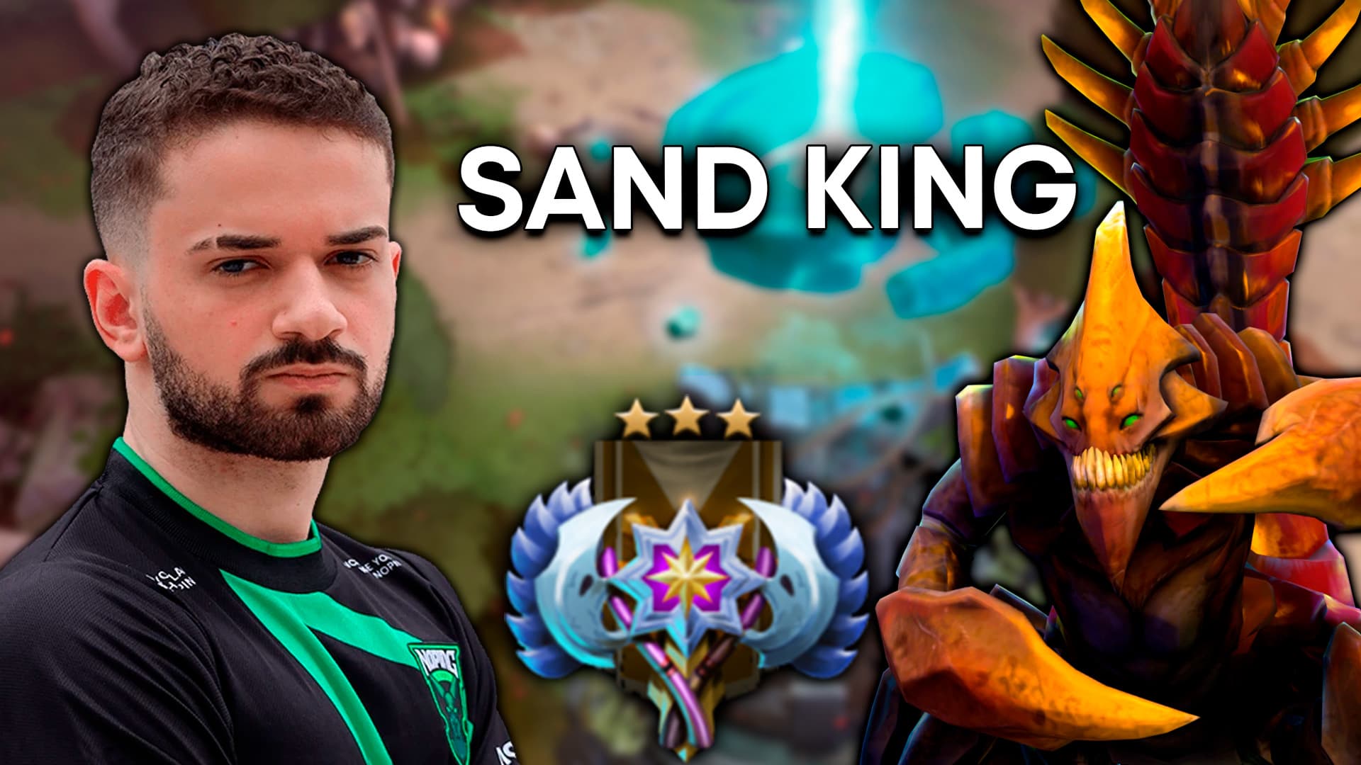 Análise de Replays - Sand King - ANCIENT 3